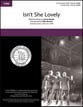 Isn't She Lovely TTBB choral sheet music cover